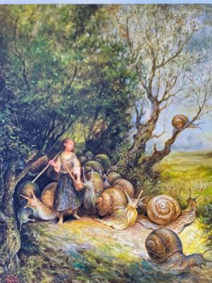 The Shepherdess and the Snail! A 16th-Century French Folk Tale About Patience, Humility, and Unexpected Friendship.